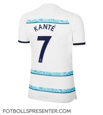 Chelsea Kante #7 Borta Matchtröja Dam 2022-23 Kortärmad